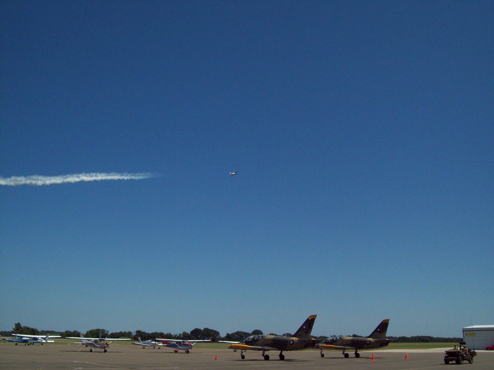 Lancaster Airpoprt Sky