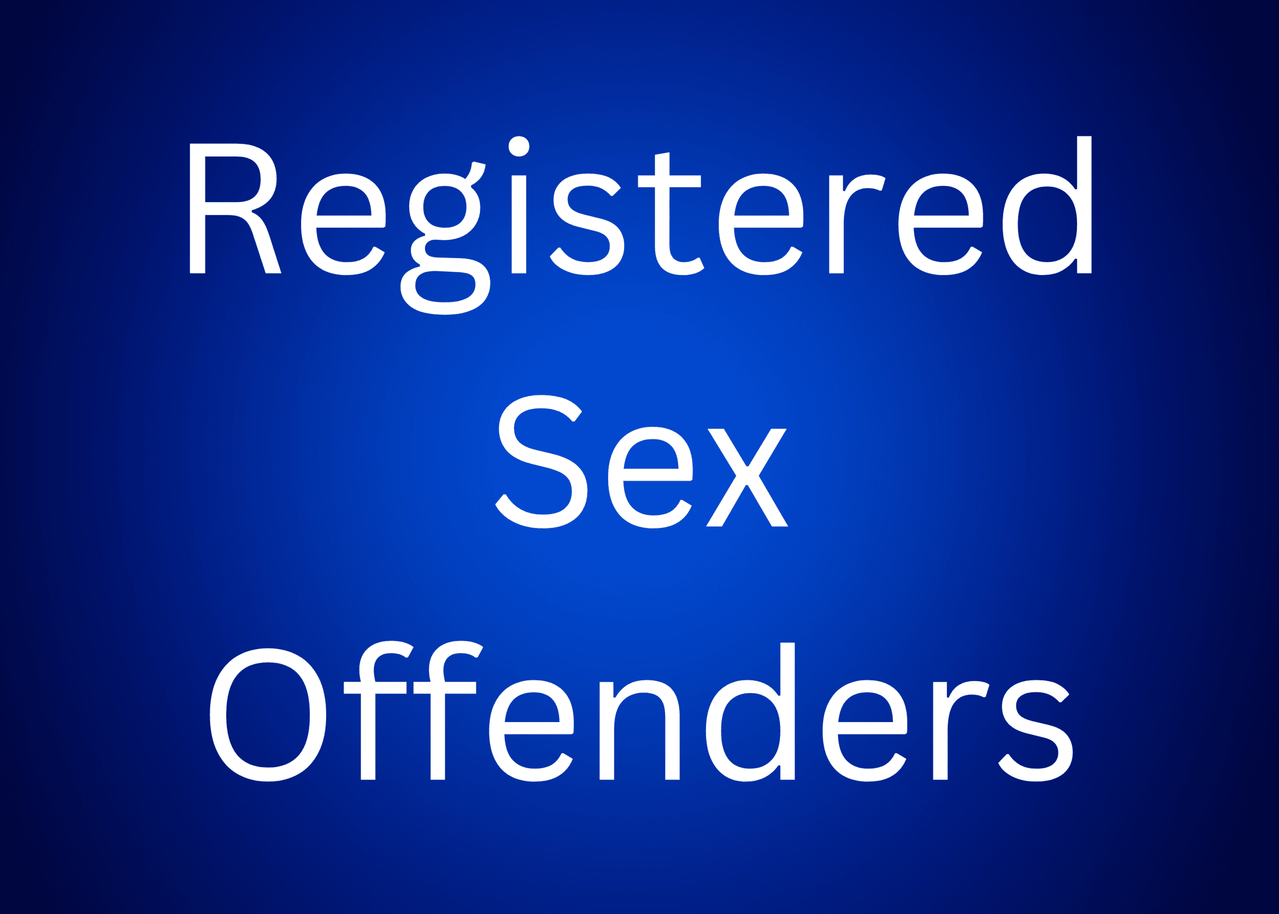 registered sex offenders