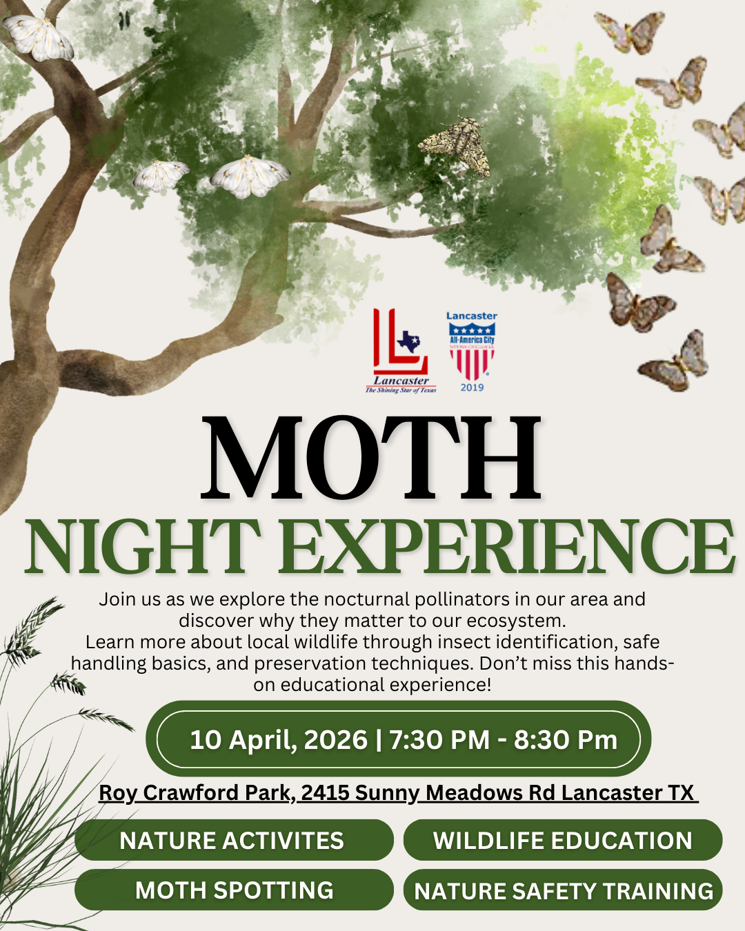 Green and White Minimalist Spring Fling Event Instagram Post (1)